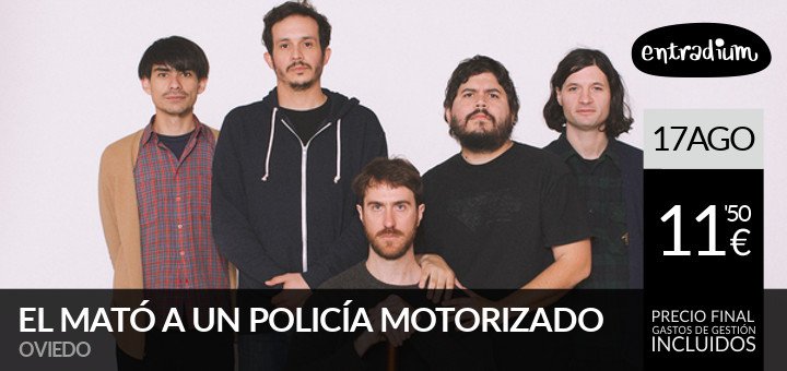 El mató a un policía motorizado <a href="/ElMato/">El mato a un policia motorizado</a> presentan su nuevo álbum de estudio La Síntesis O'Konor en <a href="/lasalvaje_ovd/">La Salvaje</a> entradium.com/entradas/el-ma…