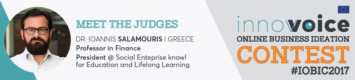 innovvoice's tweet photo. #IOBIC2017 Meet the Judges! Dr. @Ysalamouris S.E. knowl. Thank you for joining! @innovvoice https://t.co/sSQYONuikm https://t.co/mZQu58QaaG