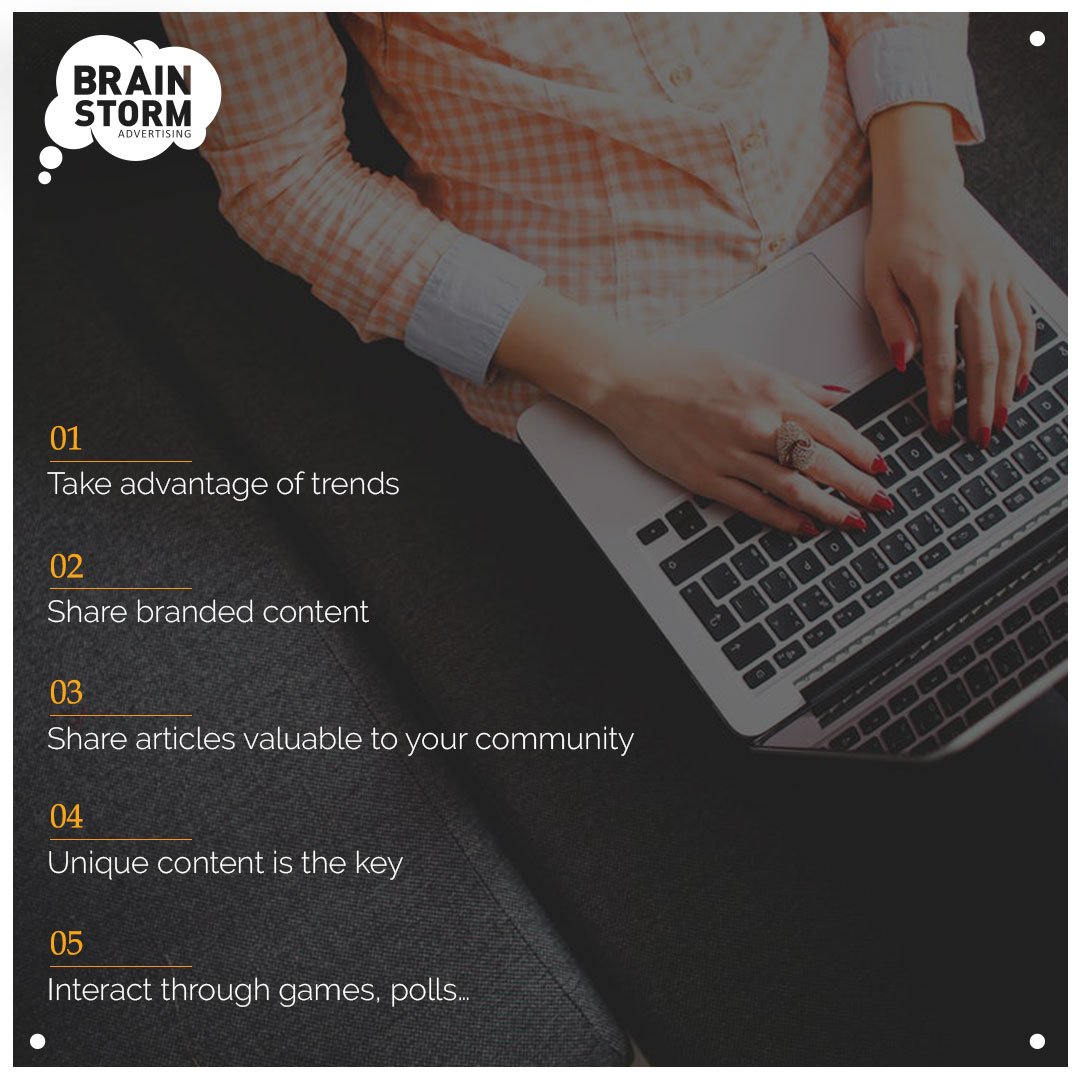 Brainstormdubai's tweet photo. How to #Share the best #Content ?
#ContentMarketing #socialmedia #socialmediamarketing #DigitalMarketing #Marketing #brand #branding #Trends https://t.co/vXAA6kUt5B