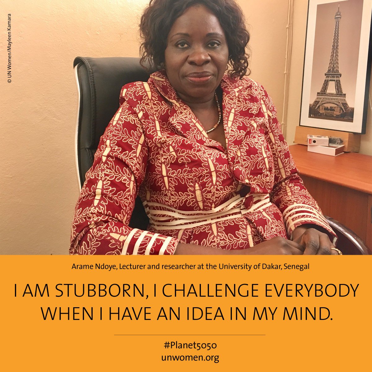 UN_Women's tweet photo. Be fearless and don't let anyone keep you from achieving your true potential. #Planet5050 #MondayMotivation https://t.co/4o8nX7W77G