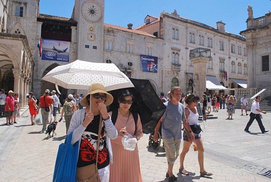 Heatwave on its way back to #Dubrovnik
