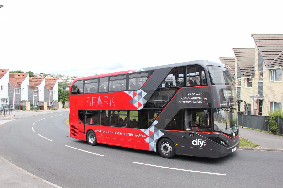 Not tweeted in about 3 months! But this tweet is worth the wait! #newbuses #teamcitybus #investinplymouth #spark