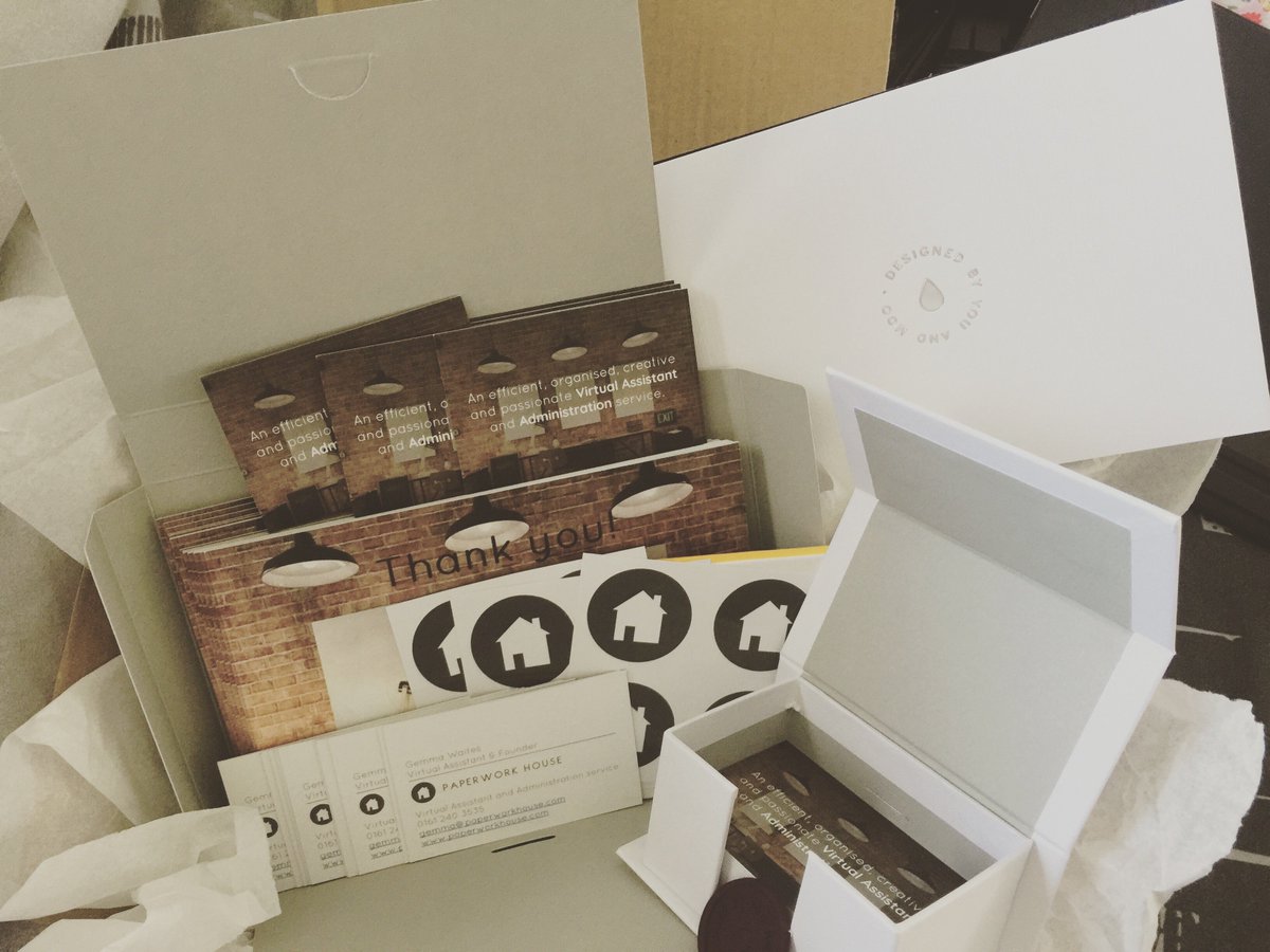 PaperworkHouse's tweet photo. I'm in packaging, postcard, sticker and business card heaven... #moo #paperworkhouse #virtualassistant #administration #virtualreceptionist https://t.co/XaNGtRqGY1
