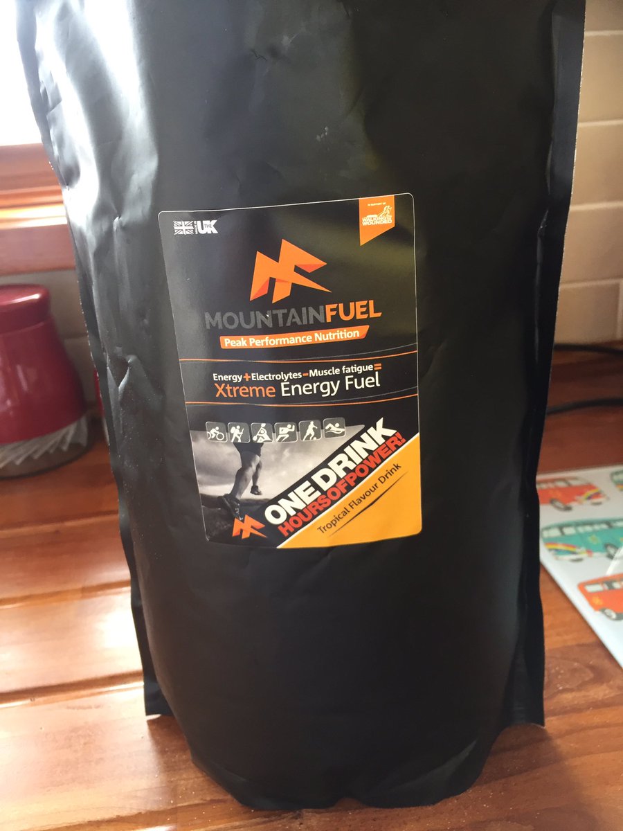 Mountains4manc's tweet photo. @MountainFuel_UK @EmmsieL0u @PloddingLou with just 4days2go to 3x3 peaks challenge we have our secret weapon #magicfuel #justneedprotein https://t.co/7Hhp0qsXzz