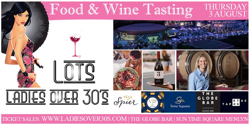 NEW in Gaueng! LOTS Ladies Over 30's from the organiser of <a href="/BENTJozi/">BENT Jozi</a> THURSDAY 3 AUG, tickets: ladiesover30s.com No door
ticket sales