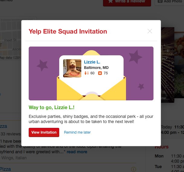 NattyBohLight's tweet photo. @YelpBaltimore I am so thrilled to get this, but for the last 10 days anytime I try to click it I am taken to an error page :( any help? https://t.co/0GzThHRxjC