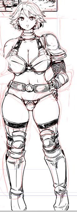 女戦士ぃ・・・ 