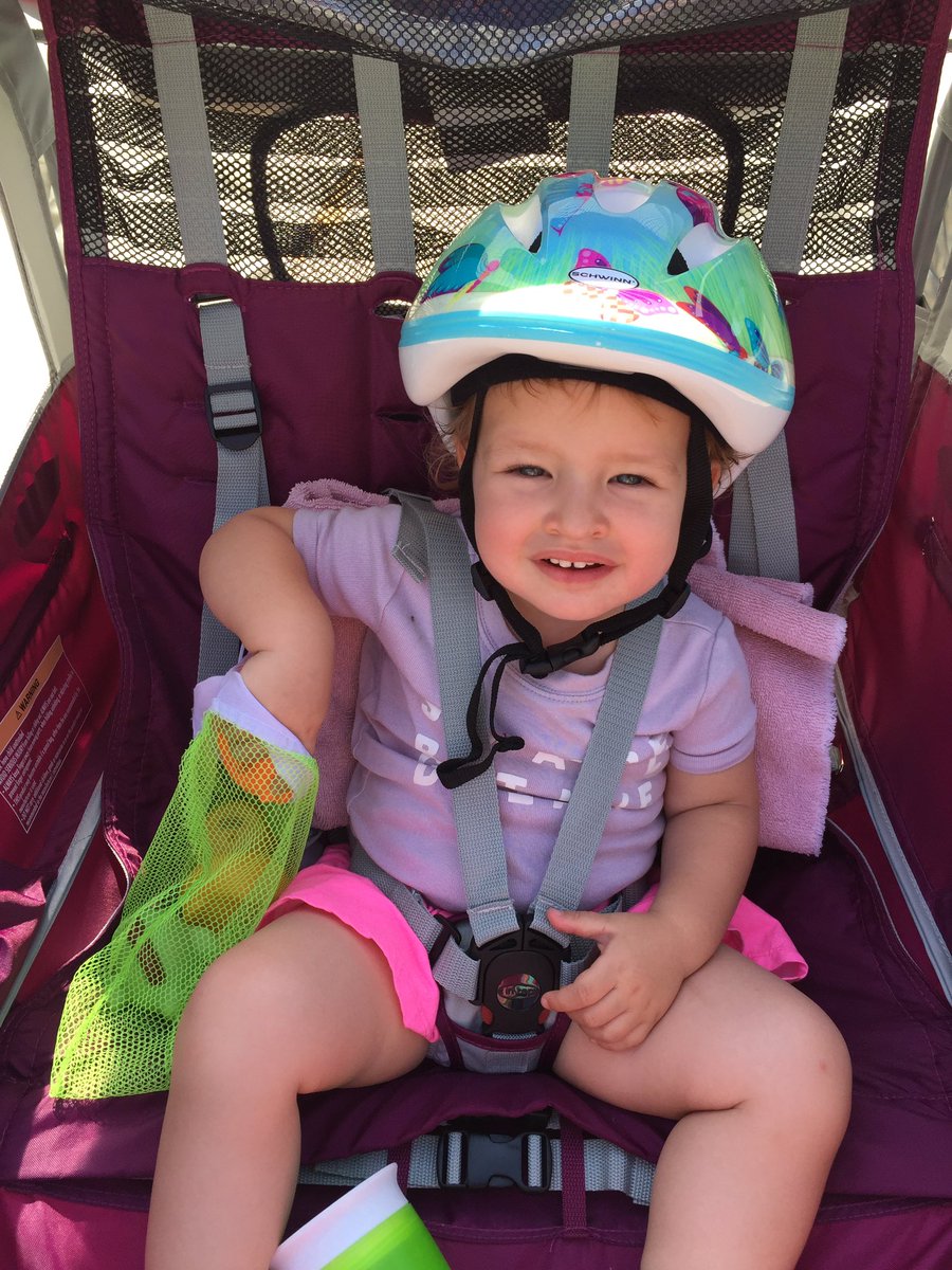 jigl88's tweet photo. I love a morning ride with my little bike buddy! Great exercise for me and she loves it! #SummerOfBzz #BiteSizedBzz https://t.co/Lxu1FMkL2s