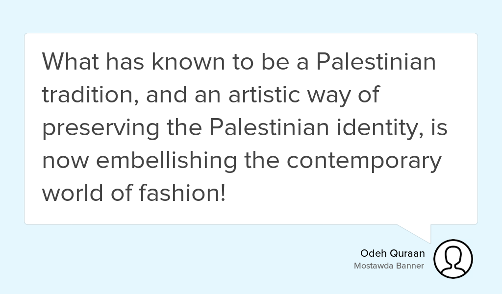 Mostawdacom's tweet photo. "Embroidery  is unique and is recognized among other embroideries for its vibrant colors and..." https://t.co/Ga0b0xKtSS #Fashion #Palestine https://t.co/Y45qvlWXe7