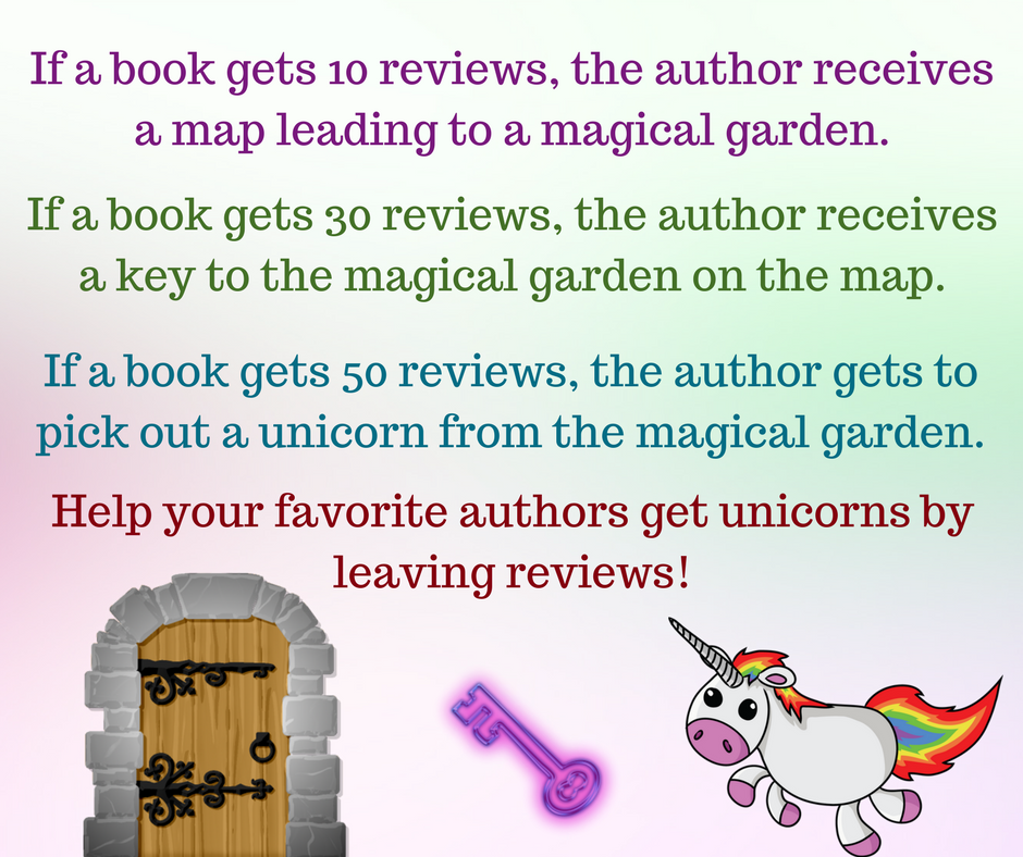 jamieelizabeth7's tweet photo. If you love your authors, leave reviews so they fan get unicorns! πͺππ¦
.
#LeaveReviews #BecauseUnicorns #BecauseBooks https://t.co/0CQZ1rVsU0