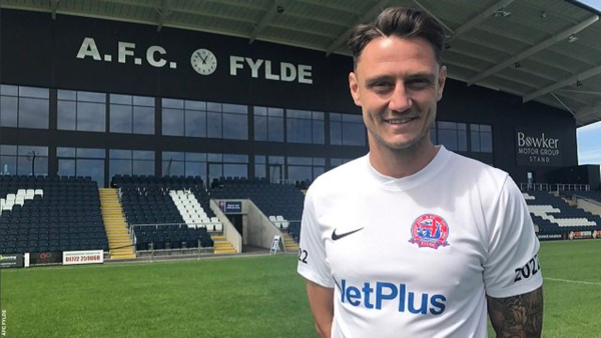 bbccumbriasport's tweet photo. NEWS: Ex-Carlisle United and Barrow defender Simon Grand signs a one-year deal with National League AFC Fylde https://t.co/brGWqnOmII