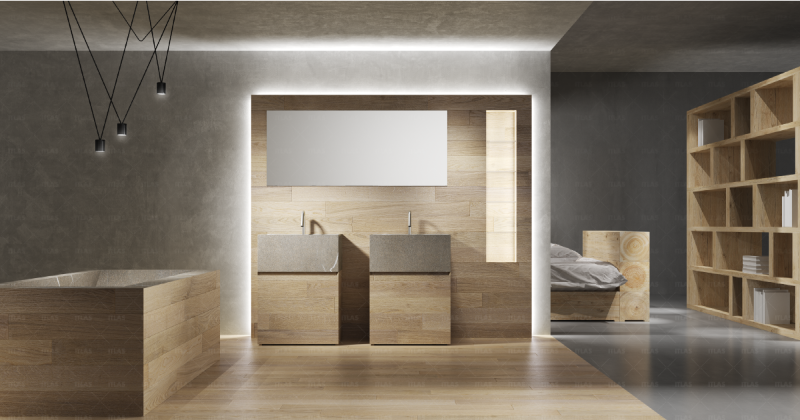 ItlasPavimenti's tweet image. Design e natura, intimità ed emozione si mescolano, in un contrasto di materiali e raffinate suggestioni.

#Itlas #5mm #ProgettoBagno