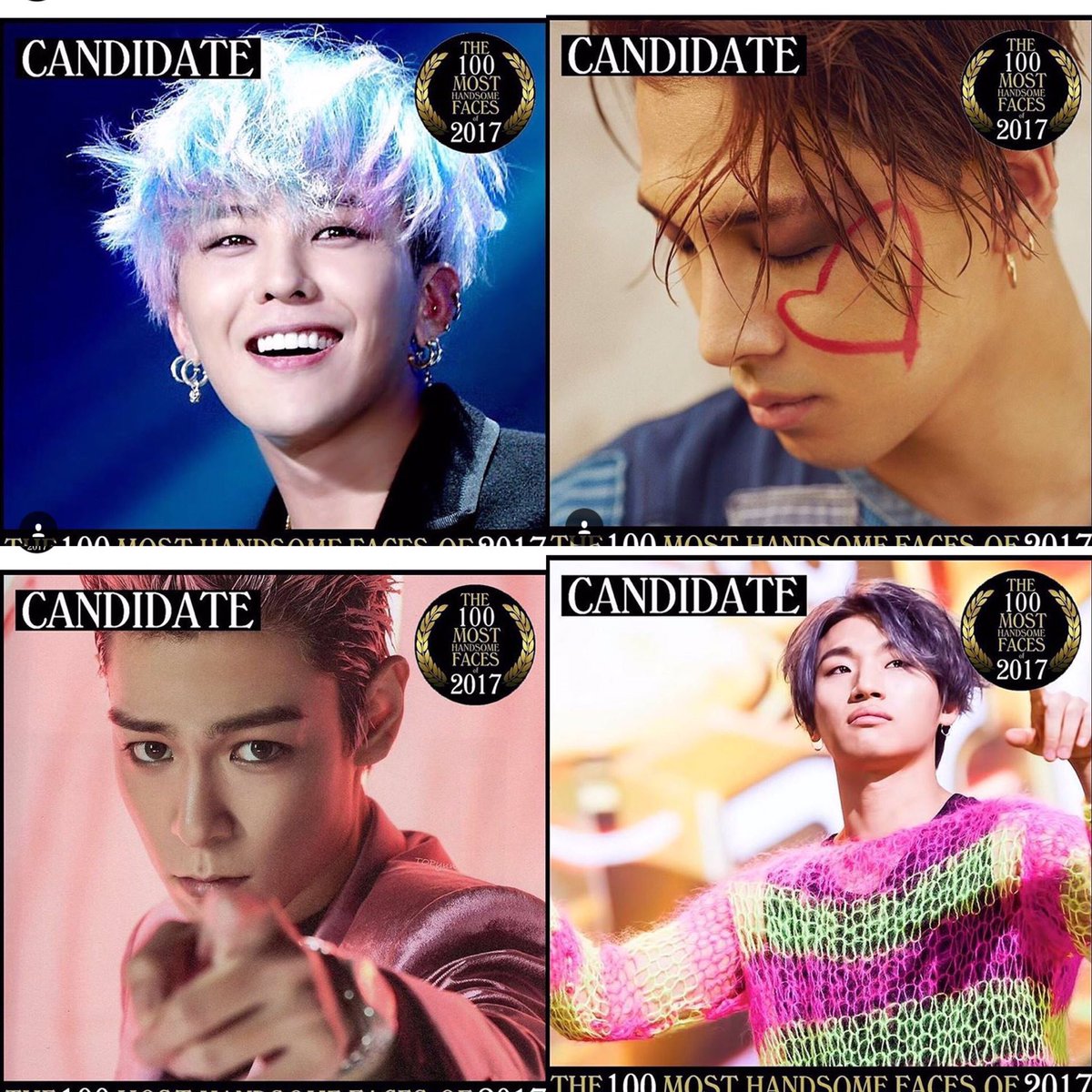 권지용 A Twitteren 世界でもっとも美しい顔17にbigbangのメンバー4人がノミネート ここまできたらスンリもノミネートされるでしょ The100mostbeautifulfacesof17 Bigbang Gdragon Top Sol Dlite T Co C1uhuseomt 권지용 A Twitteren 世界でもっとも美しい顔17にbigbangのメンバー4人がノミネート ここまできたらスンリもノミネートされるでしょ The100mostbeautifulfacesof17 Bigbang Gdragon Top Sol Dlite T Co C1uhuseomt