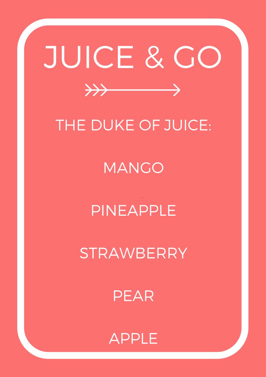 Monday's special is The Duke of Juice #mondayMotivation #islington #juice #delivery