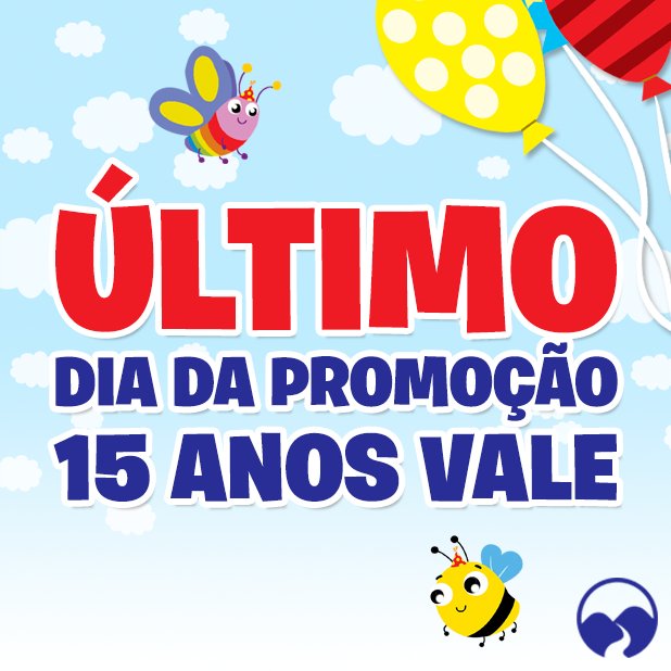 valedasletras's tweet photo. #promoçao #aniversario #livro #lerébrincardeimaginar #educarvalemais #15anosvale #desconto 30% https://t.co/GIe37Jgmm5 CUPOM: 15ANOSVALE https://t.co/yF5pMV0Usd