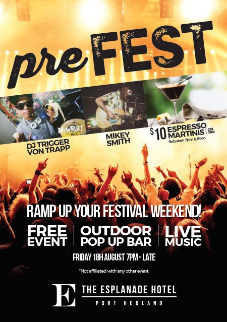 TriggerVonTrapp's tweet photo. Port Hedland!!! Its on!!! #clubgmusic #triggervontrapp https://t.co/kaf7NVOnZ7