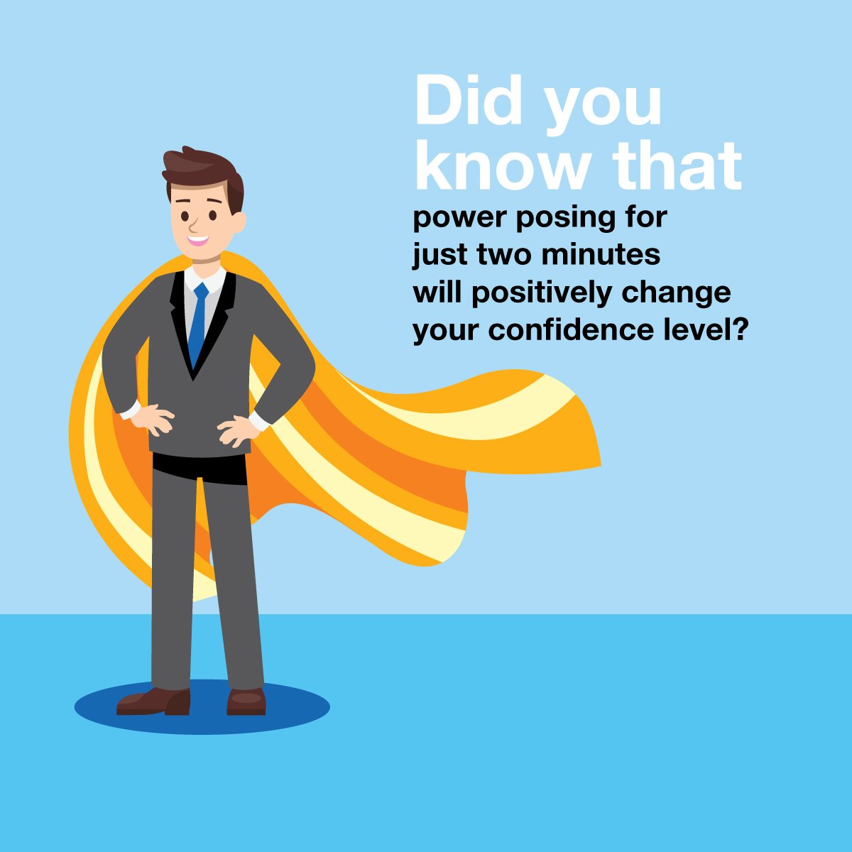 Power pose like a superhero! #funfacts #Jo #positivity #Superhero