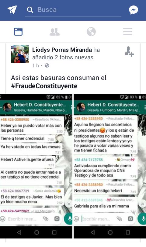 GaboProduction's tweet photo. @trafficLARA @elisa2duran @elguarojuan09 @rubengr57 Miren esta joyita votaron todo lo q pudieron son cifras falsas hasta más no poder https://t.co/TsSrcWxWuf
