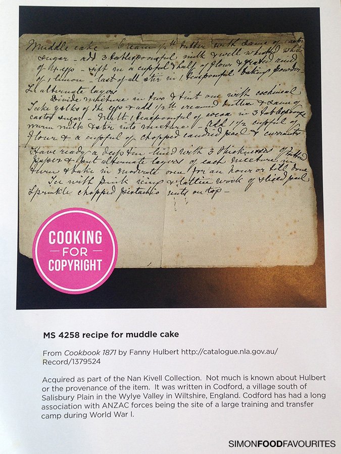 SimonLeong's tweet photo. MS 4528 recipe for #muddlecake from Cookbook 1871 by Fanny Hulbert https://t.co/SQqnnNLuwL @statelibrarynsw #cookingforcopyright #homebaking https://t.co/qI7Wlo50LL