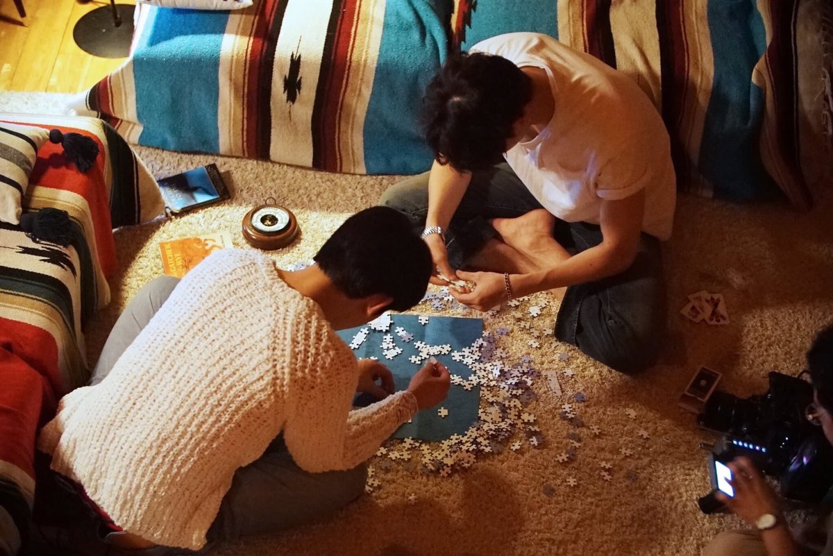 Their love for puzzle   #JJP