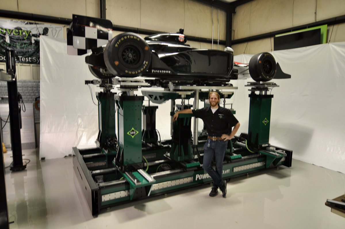 Down an engineer this week..luckily he's enjoying his time in Cali working our friends at @armorstruxx Flashback to the GEO Discovery 1.0