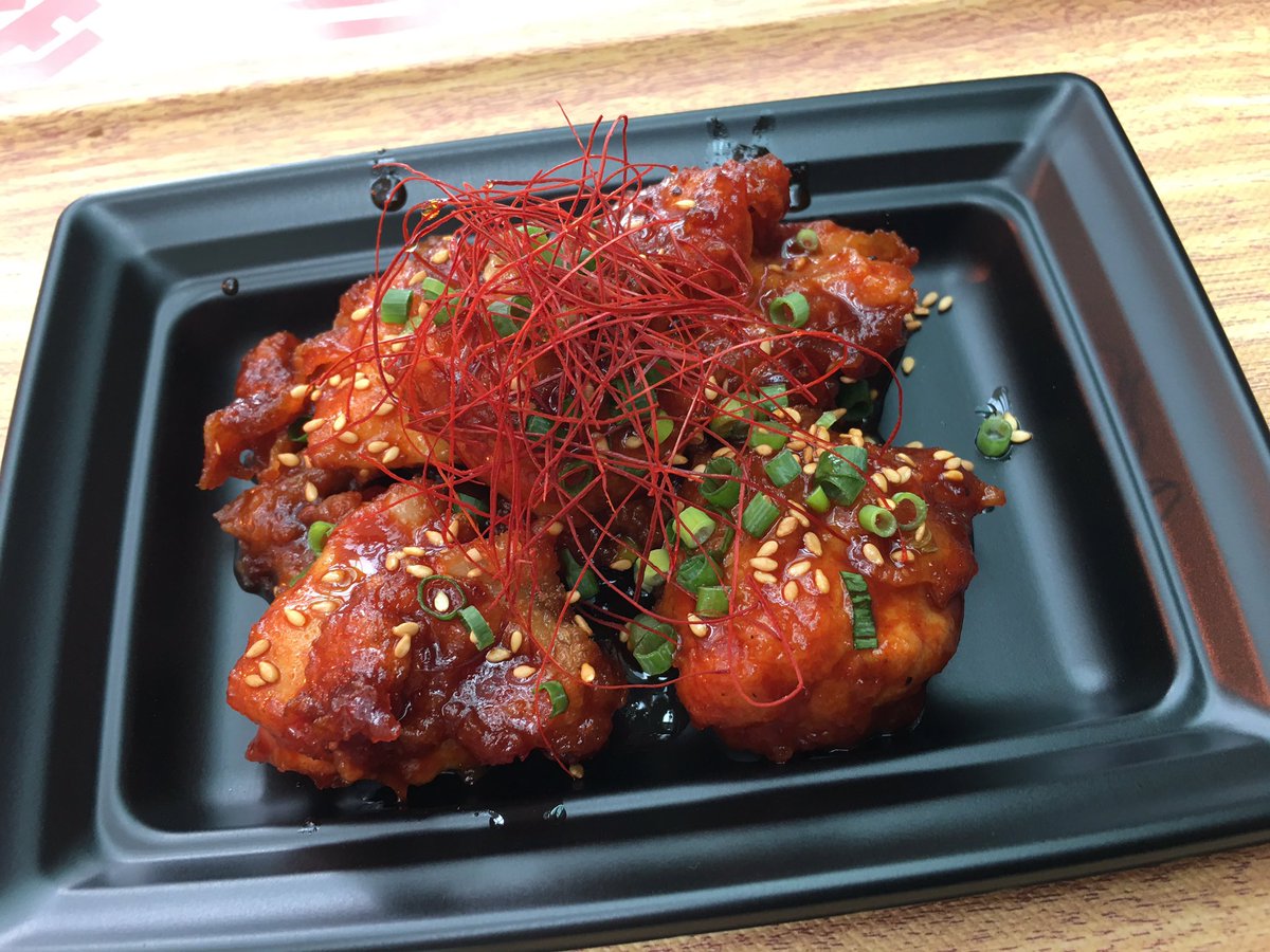 pjqo7KAVT1yfqPW's tweet photo. 言い忘れてた。
昨日食べたラストレシピの料理、すっごく美味しかった！！！名前が甘辛チキンだったんだけど、どちらかというと旨辛かな。
みなさんも是非食べて見てください✨ https://t.co/zqMHg938F5