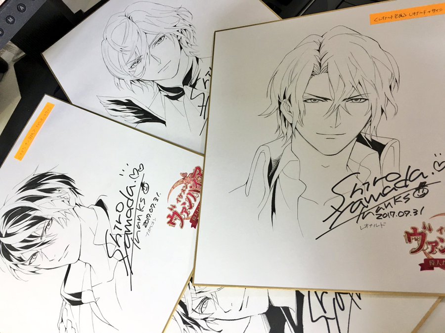 イケメン戦国のイラストレーター 山田シロさんが手がける乙女ゲーをご紹介