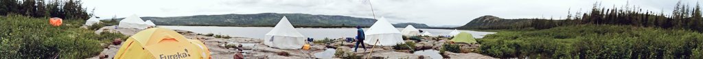 emiliehchoue's tweet photo. #environmentalscienceoutreach on the #georgeriver for Kangiqsualujjuaqmiut. This was our camp ⛺. #imalirijiitcamp #indigenizescience 🎣🏞🏕🐟🌲 https://t.co/CyofNVO0en