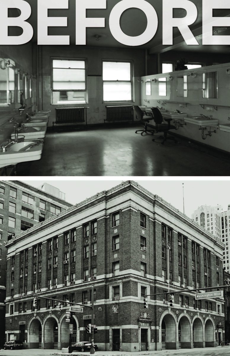 Mi Place On Twitter The Former Detroit Fire Department Headquarters Has Been Redeveloped Into A Boutique Hotel Restaurant With Medc Local Private Investments Https T Co 2h5511vqng