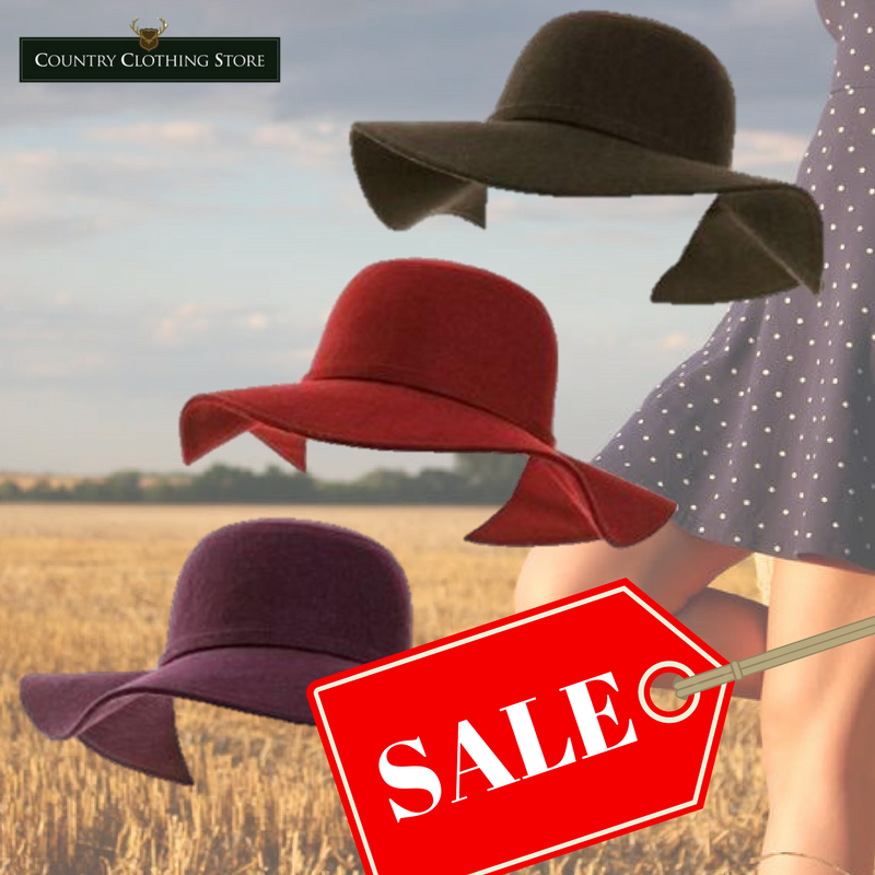 CountryCStore's tweet photo. Hats off to our incredible half price sale! Enjoy 50% off our range of #ladies hats - over 10 styles to choose from: https://t.co/Q5uEsdBQXs https://t.co/7q9zLlX4cf