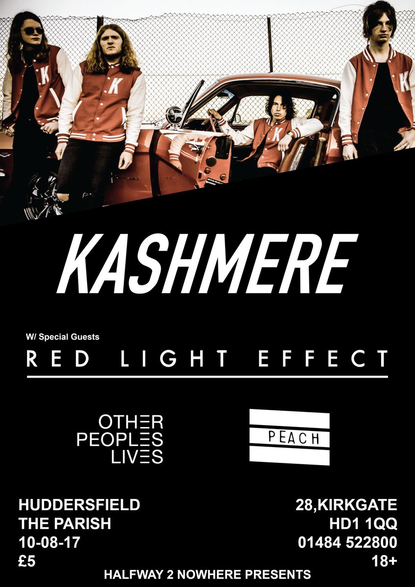 Kashmereband's tweet photo. HUDDERSFIELD - Need to see everyone get down for this show ❤️
Tickets - https://t.co/b2uE1cPwhY XxX https://t.co/dAGFIpZYtp