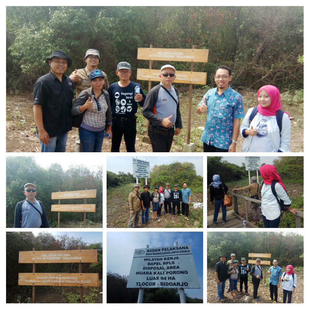 Pulau Lumpur Sidoarjo / Lusi seluas 94 Ha milik KKP saatnya tuk dmnfaatkn scr optimal baik:keg konservasi r ekonomi