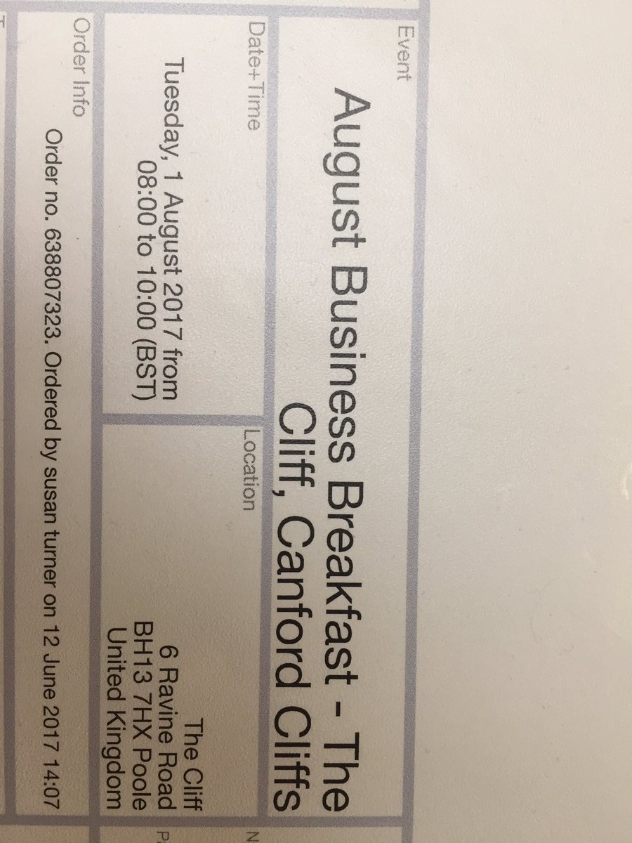 ouchlandd's tweet photo. @ouchtt are looking forward to meeting you at the #DDCI business breakfast tommorow @DorsetChamber #greatconversations https://t.co/yCp8ISht4O