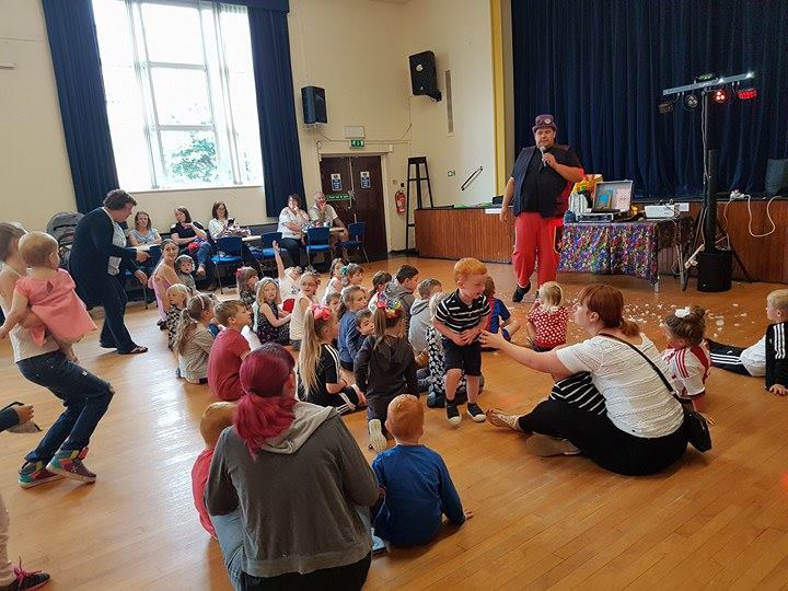 .Start of week 2 school holidays - great turn out this @sillysteveparty <a href="/BlackhallAli/">Blackhall Community</a>  #blackhall #schoolholidays
