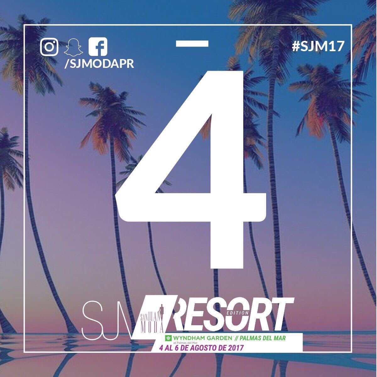 ¡Qué mejor manera de culminar tu verano en un evento de moda! San Juan Moda Resort Edition 2017 <a href="/WyndhamPalmas/">Wyndham Palmas Beach and Golf Resort</a> #ResortEdition17 #SJM17