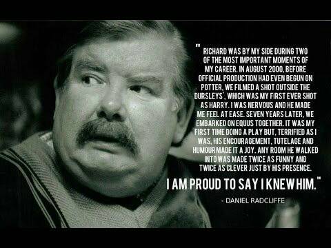 Happy Birthday to the late Richard Griffiths, he potrayed Vernon Dursley in the films. 

Gone, but not forgotten. 