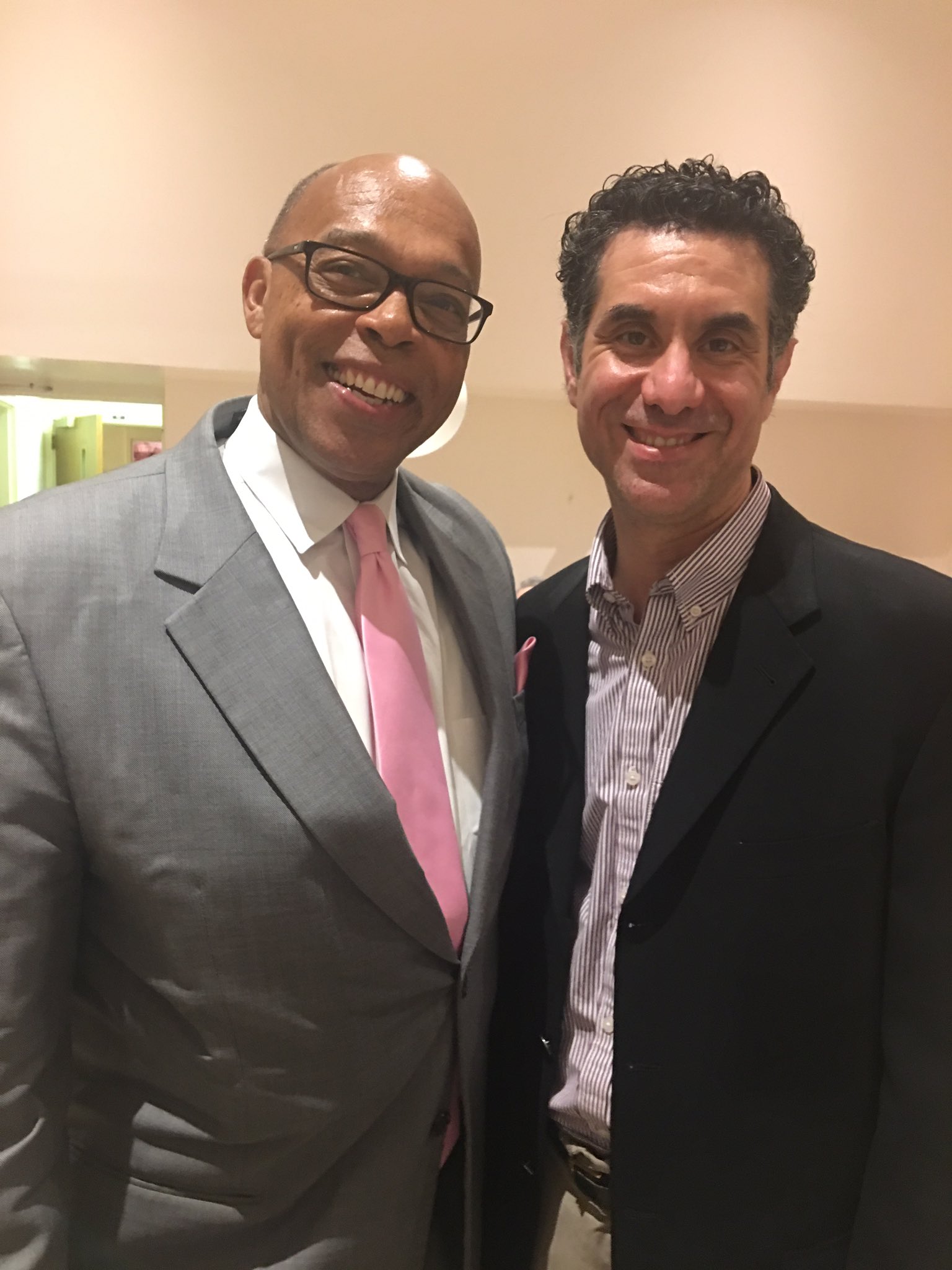 Reggie had a great time at Jonathan Miller\s 50th birthday celebration roast! Happy birthday, Jonathan! 