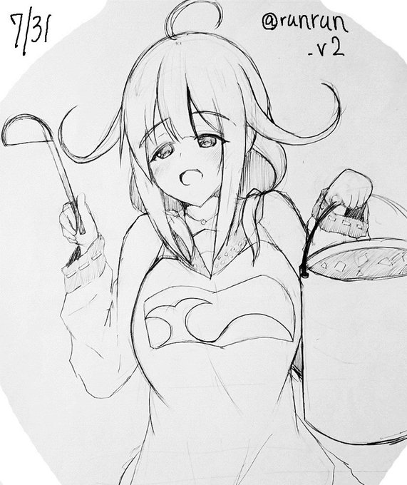 大鯨ちゃん
#艦これ版深夜の真剣お絵描き60分一本勝負
#艦これ版真剣お絵描き60分一本勝負_20170731 