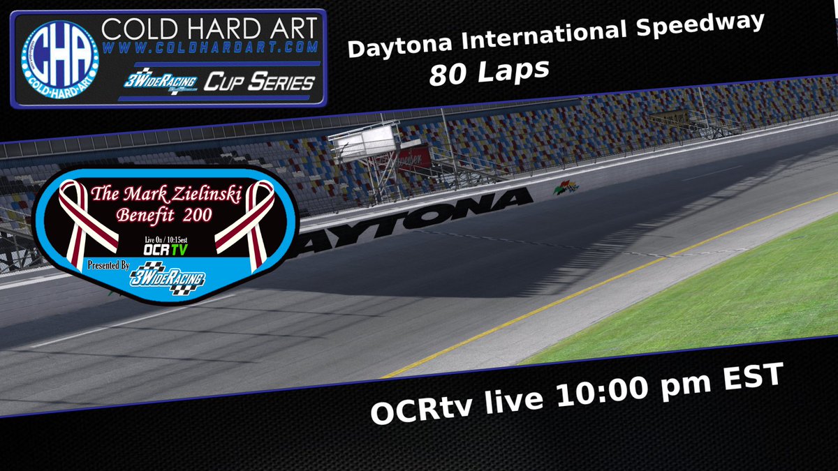 OCR__TV's tweet photo. Tonight @3WideRCN and the @cold_hard_art Cup Series head to Daytona 07. #LetsGet3Wide #DropTheHammer https://t.co/njFKivTqti
