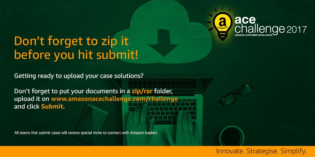 acechallenge's tweet image. Your case solutions are valuable, make sure you package it well.
#Casebreakers #AceChallenge2017 #96hours #countdown #Amazon