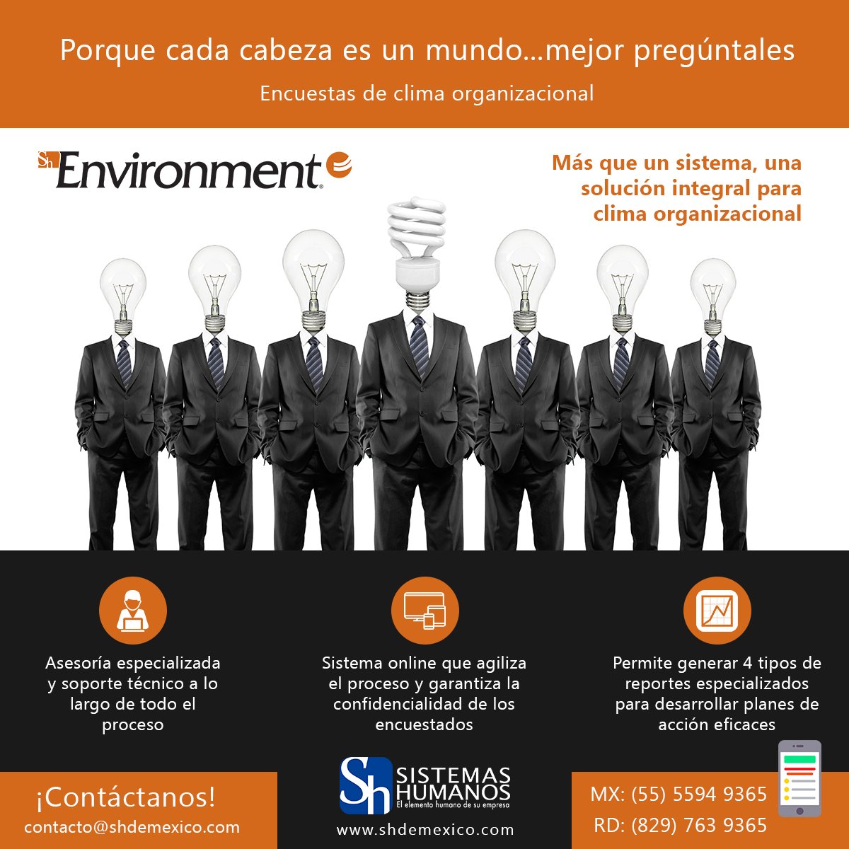 shdemexico's tweet photo. Porque cada cabeza es un mundo...mejor pregúntales cómo se sienten con #SHEnvironment #ClimaOrganizacional 👍 https://t.co/X41wuWQoT1 https://t.co/104vpCl0Ac