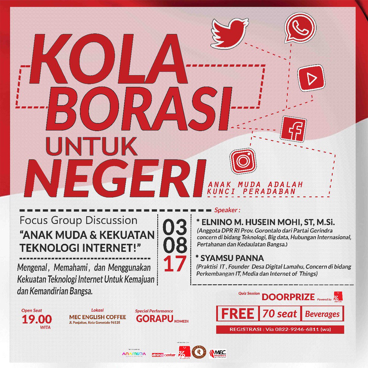 deezkon's tweet photo. #Kolaborasiuntuknegeri
#DeezkonIndonesia
#Gorontalo https://t.co/1qSUZKBjmC