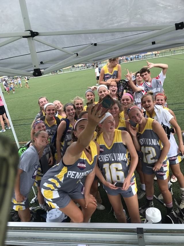 Selfie craziness at #nationallacrosseweek2017