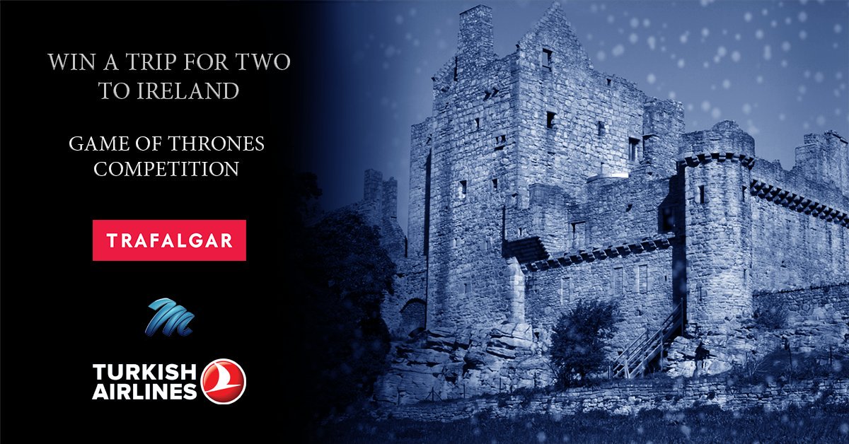 TrafalgarSA's tweet photo. Watch #GameOfThrones tonight! Enter and you can win a trip for 2 to #Ireland #MnetGotComp https://t.co/p6GMqiHGrD https://t.co/9QO4pUy0AI