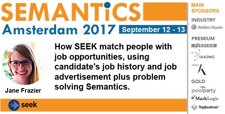 How SEEK match people with jobs, using problem solving Semantics. #semweb #textmining <a href="/mignon1915/">Jane Frazier</a>

Top insights: bit.ly/2tX20kn