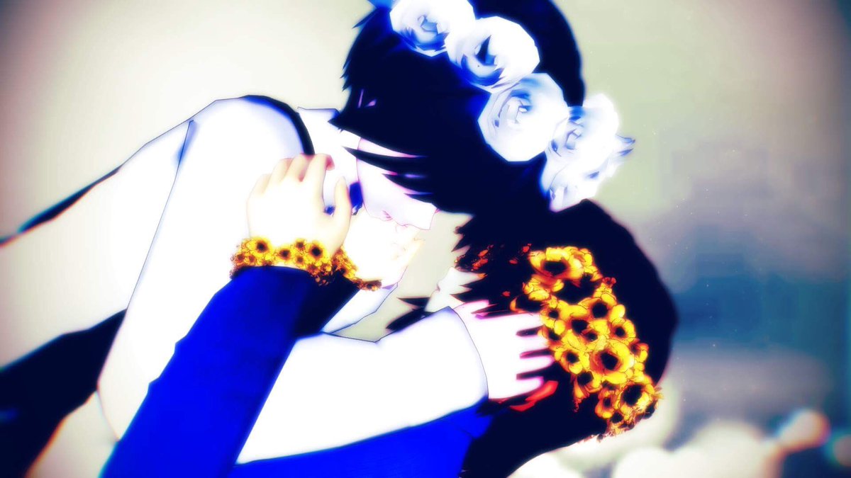 [they both so beautiful !!! ]