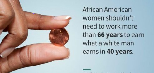 blackvoices's tweet image. America's pay gap could cost black women more than $1 million #BlackWomensEqualPayDay huffp.st/mwBdaQL