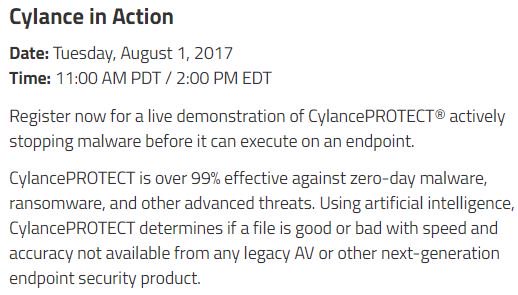 BlackBerrySpark's tweet image. Upcoming Webinar - reserve your spot today! bit.ly/2uIDRNZ #infosec #security #AV #malware