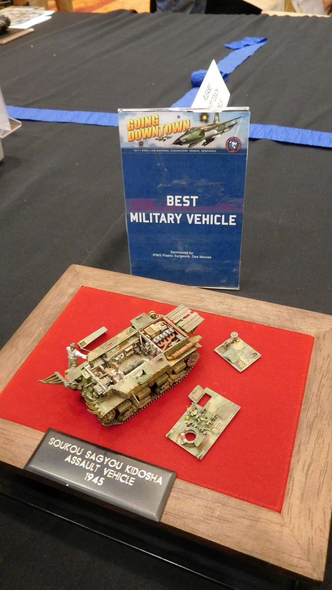 IPMS_YYZ's tweet photo. Congrats to #IPMSyyz member @HarveyLow2 👌🍻#IPMSnats #ScaleArmour #IPMScanada🇨🇦 #IPMS #YYZ #IPMStoronto #TankTuesday#TargetThursday https://t.co/YvGo9Efuzw