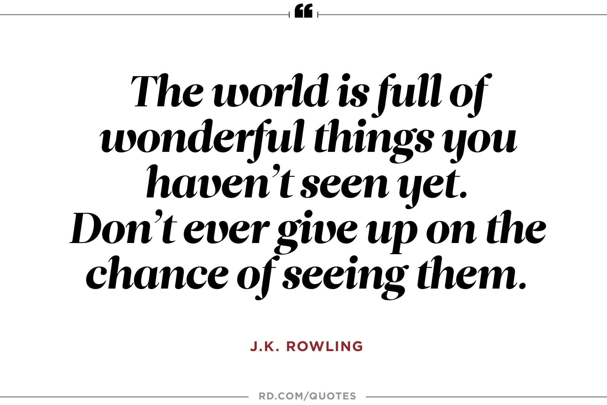 Happy Birthday Joanne (J.K.) Rowling!  Thanks for helping us believe in magic again... 